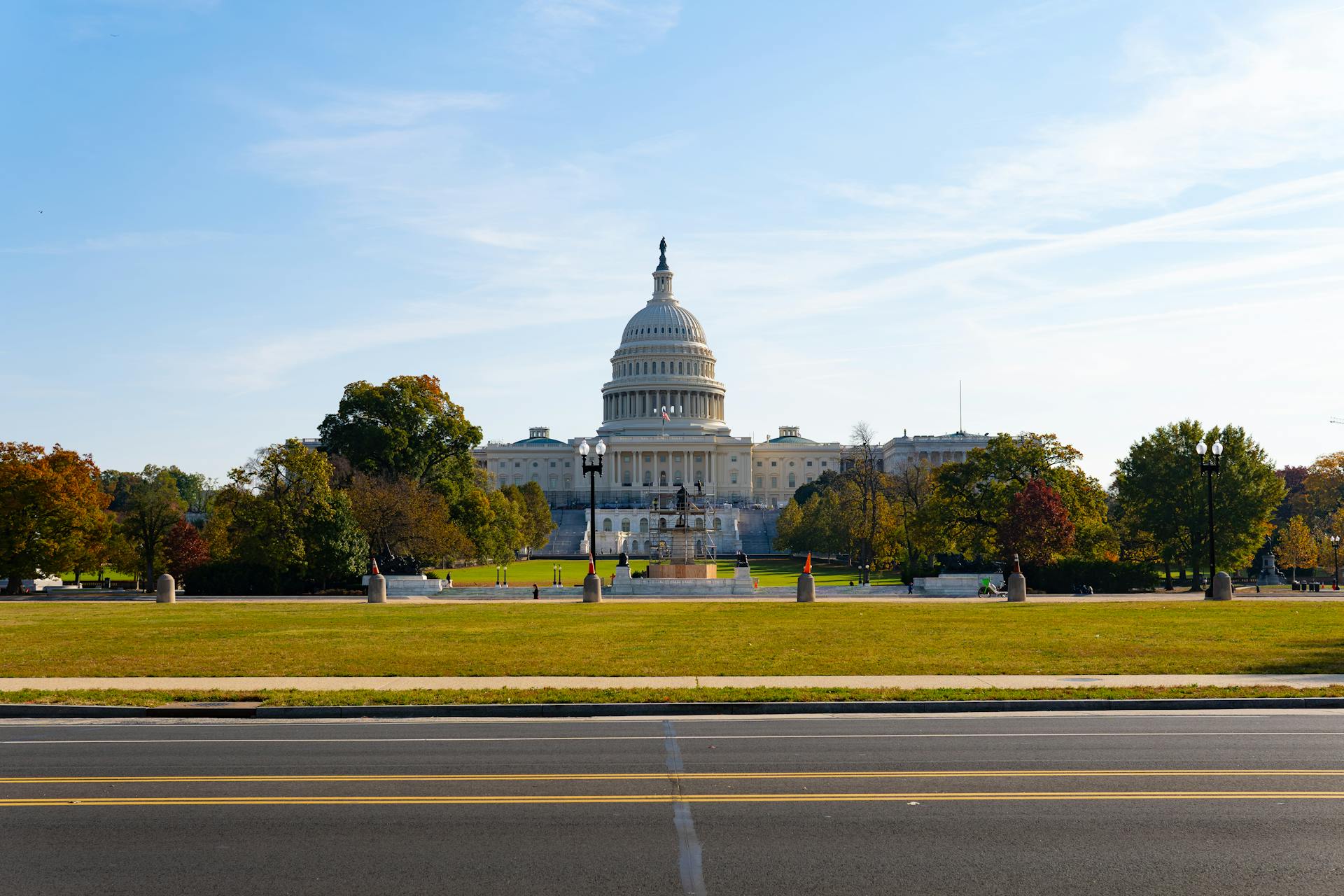 The capitol building is shown in this photo