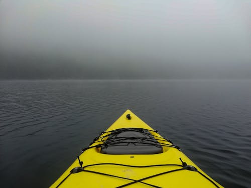 Photo De Kayak Sur Plan D'eau