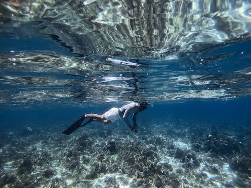 Человек в воде