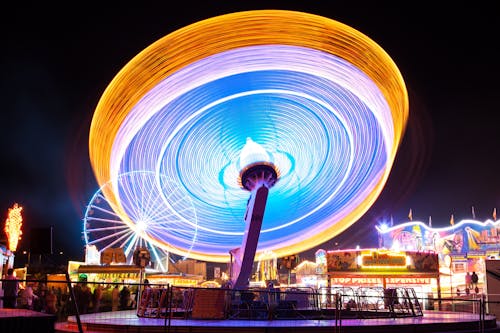 Timelapse Photography of Carnival