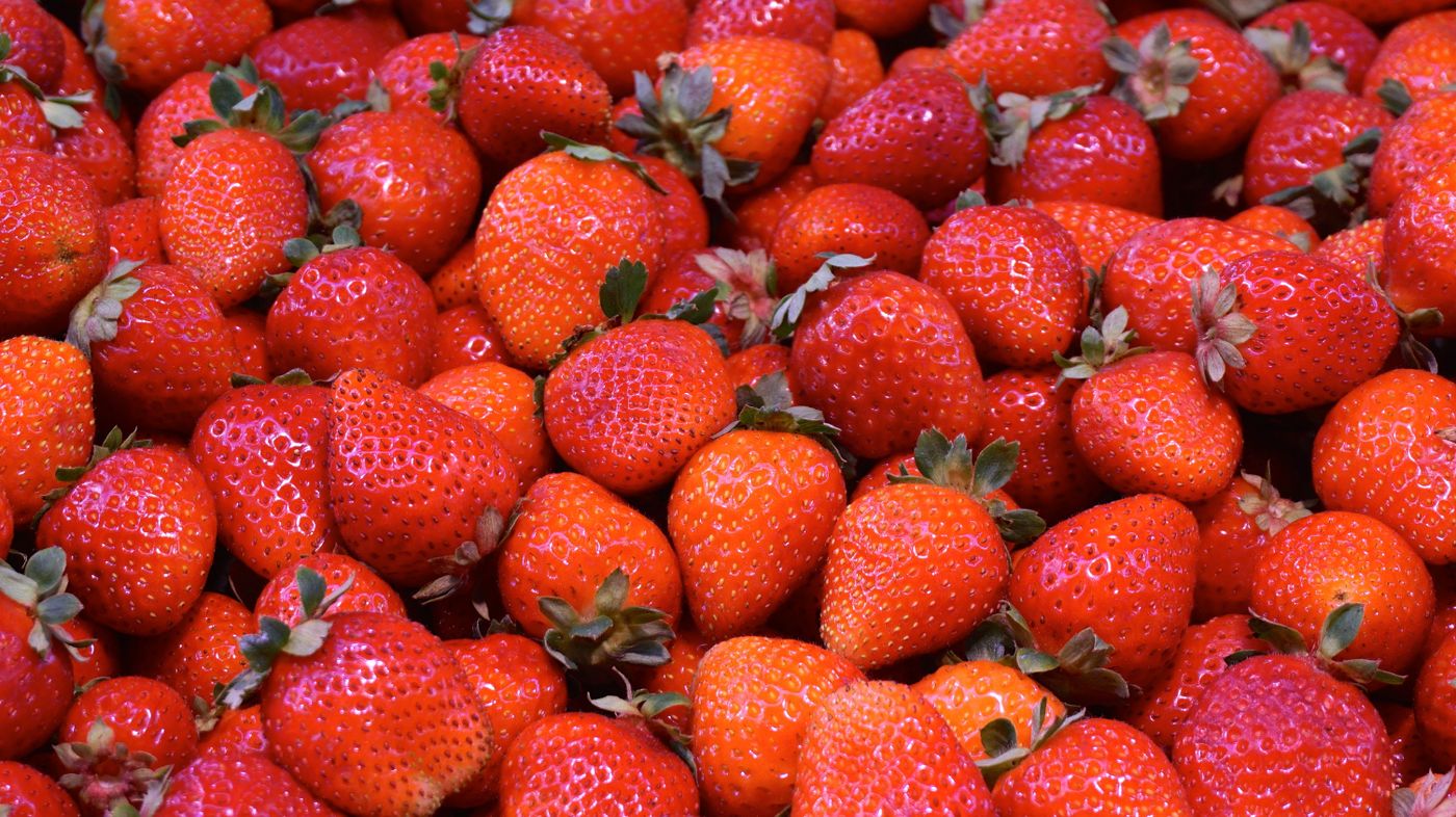 Fresh strawberries