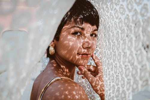 Close-Up Photo of Woman's Face