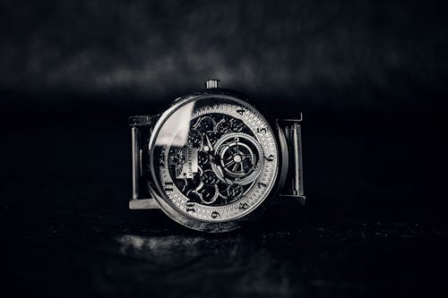 Gratis Reloj Esqueleto Redondo Foto de stock