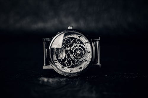 Free Round Skeleton Watch Stock Photo