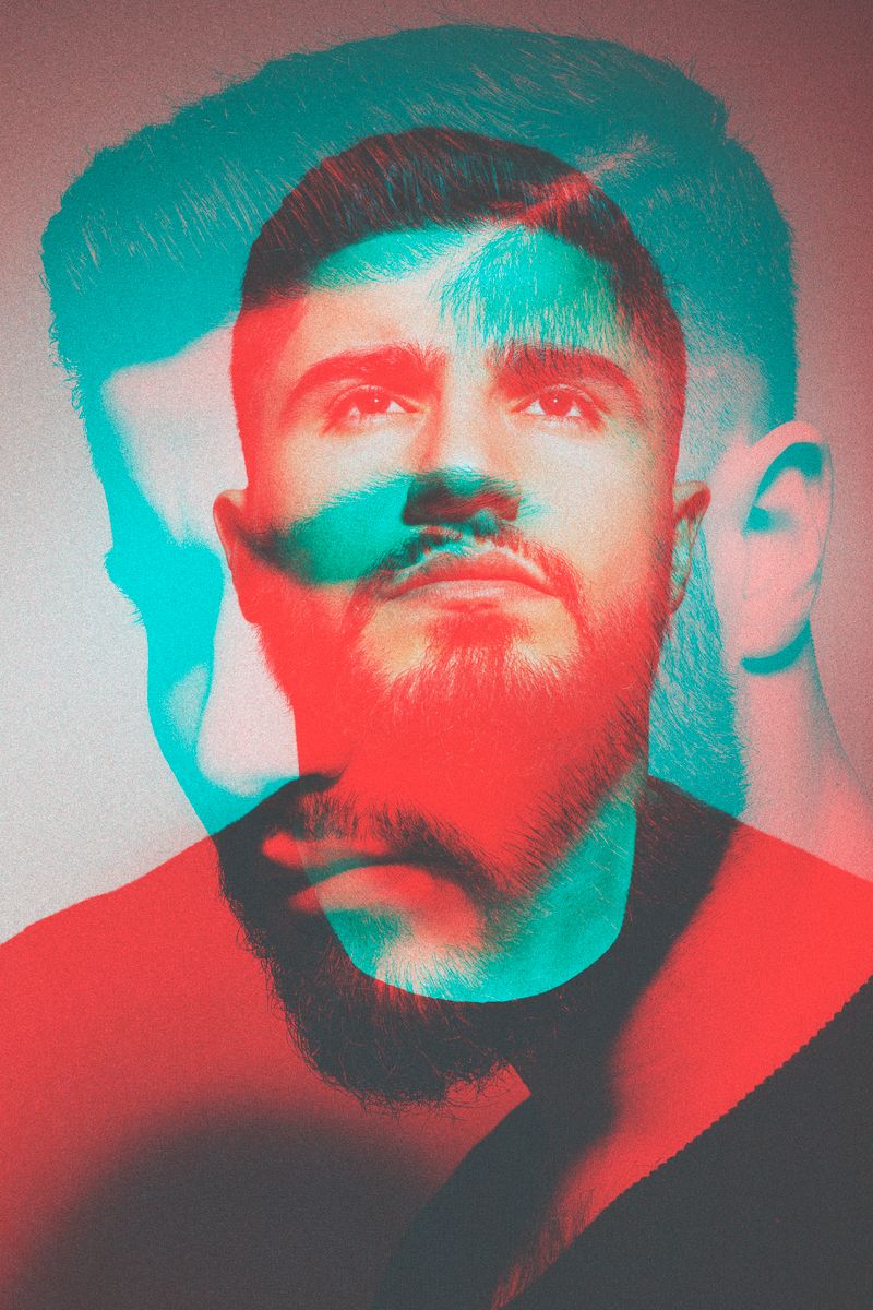 Bearded Double Exposure