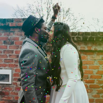 Celebration in a shower of confetti — photo by Lucxama Sylvain on Pexels