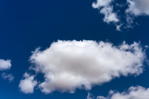Бесплатное стоковое фото с голубое небо, голубой, небо