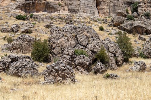 Free Discover the rugged beauty of rocky terrain in Çermik, Diyarbakır, Türkiye. Stock Photo