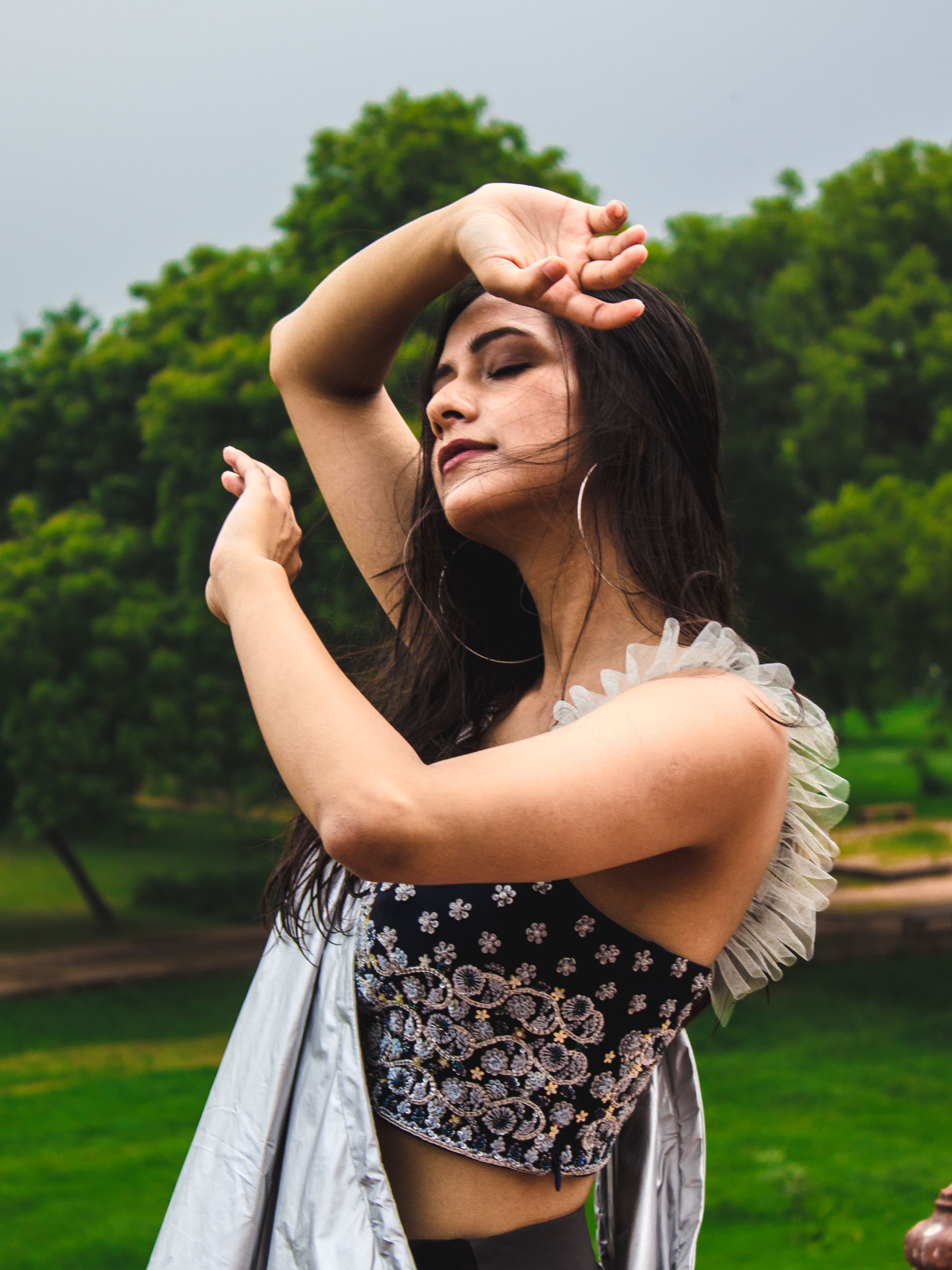 Woman In Black Crop Top Free Stock Photo woman-in-black-crop-top-free-stock-photo