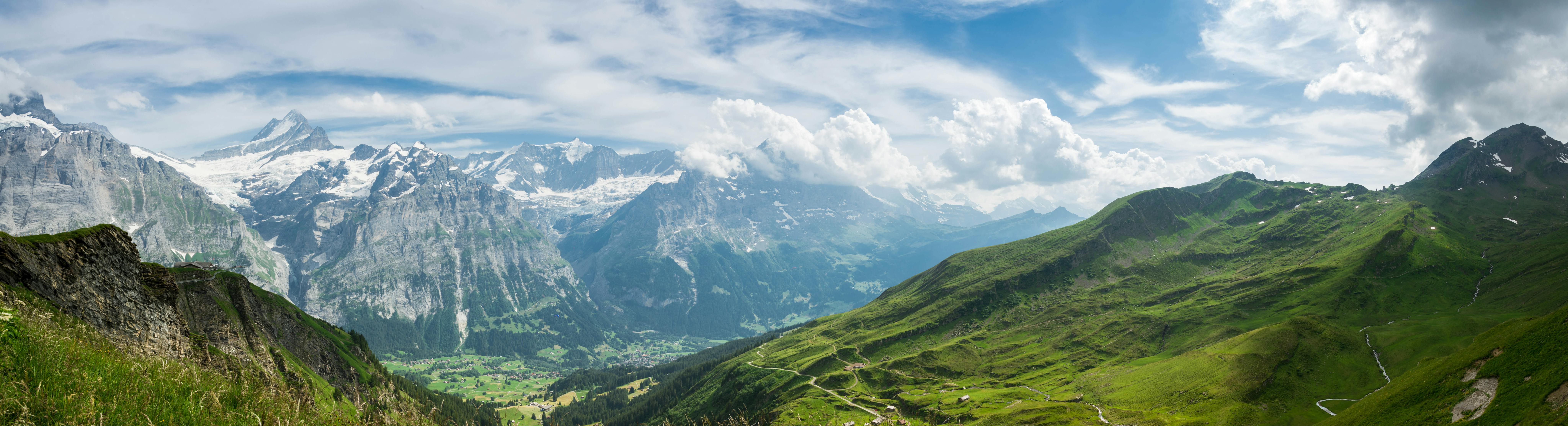 Free stock photo of europe, grindelwald, hills