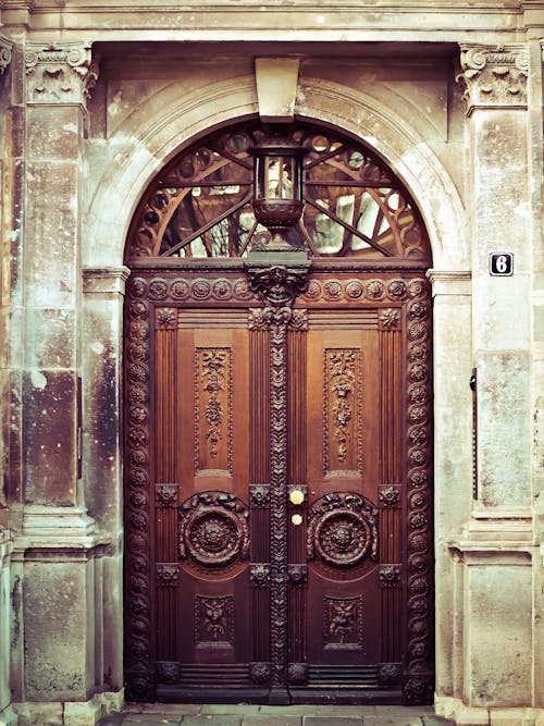 Brown Wooden Door