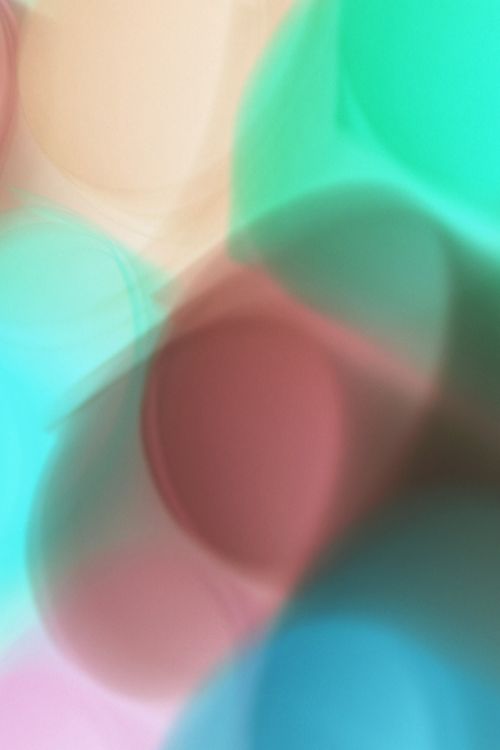 Free Vibrant abstract image with colorful circles and blurred textures. Stock Photo