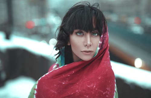 Photo of Woman Wearing Headscarf