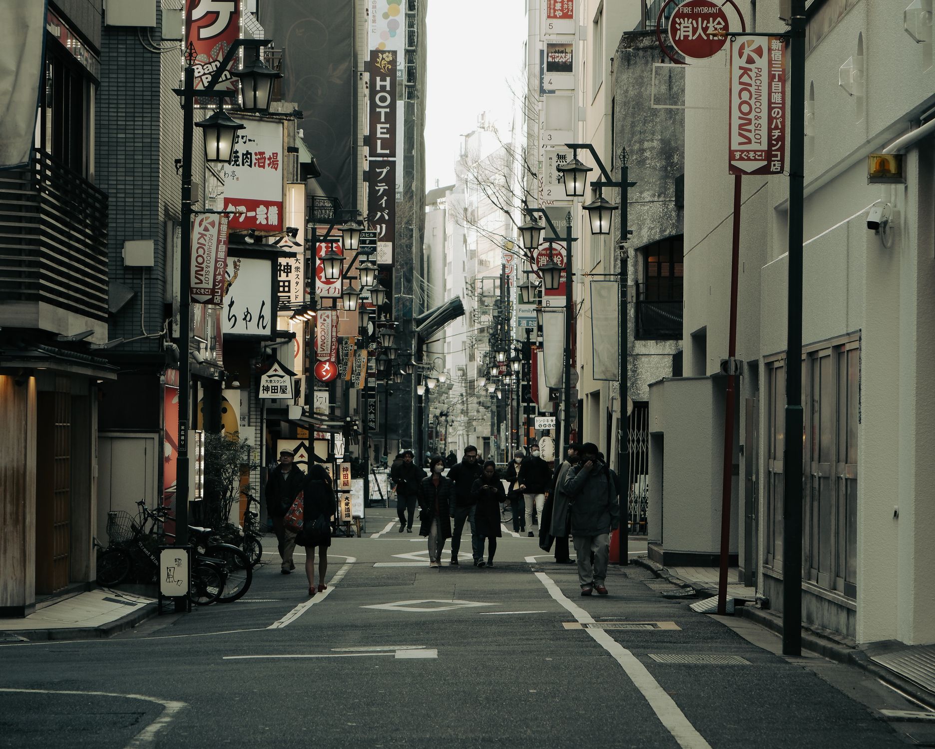 A bustling street scene in Shibuya, Tokyo showcasing urban life and Japanese culture.