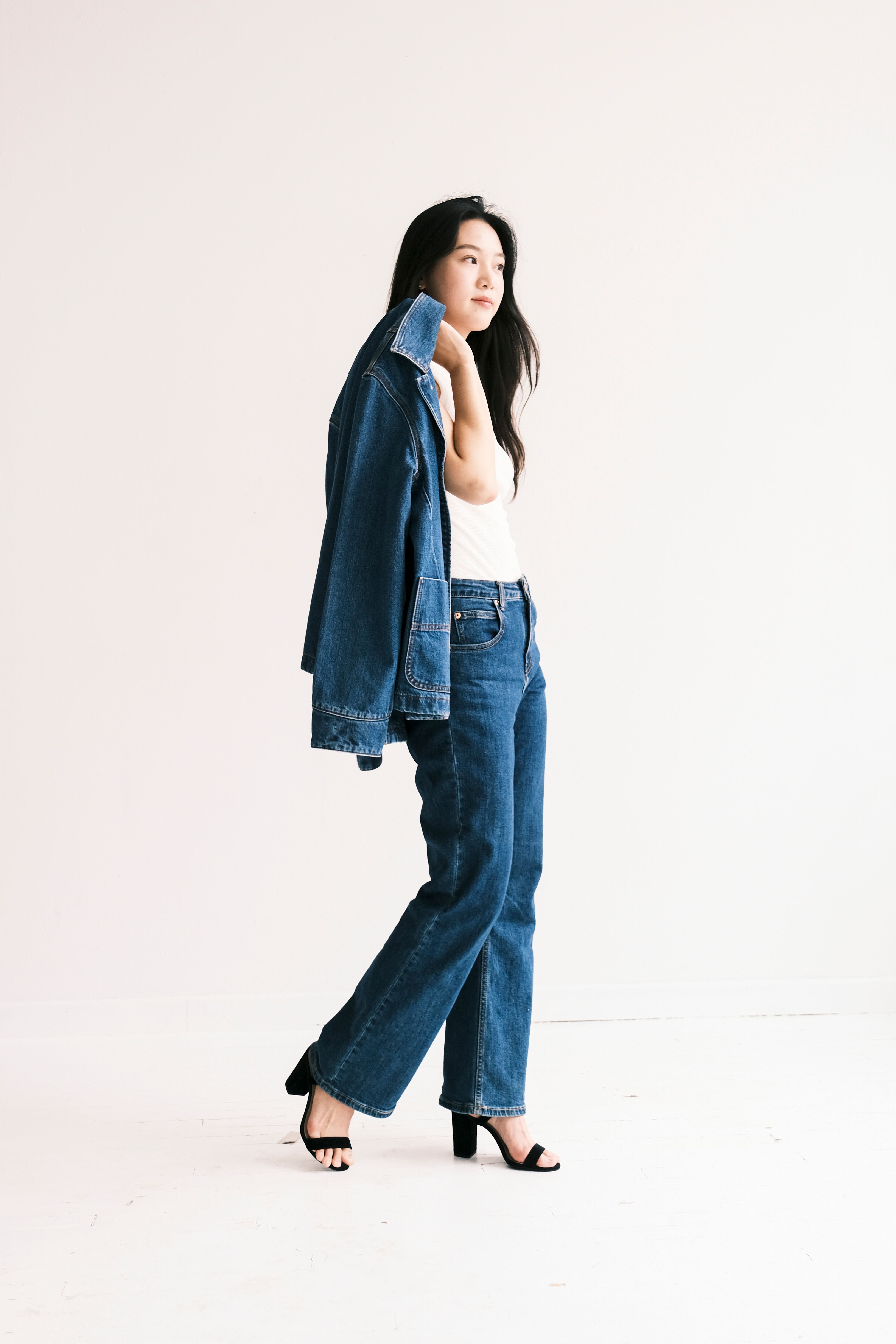 Calça Jeans Reta