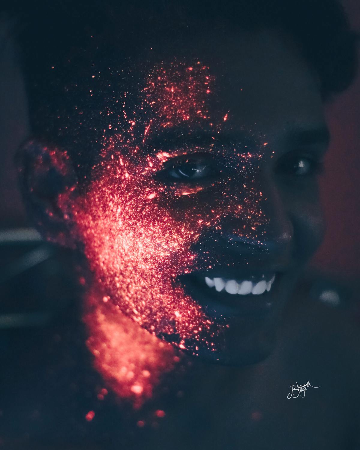 Dark abandoned hallway representing Resident Evil survival horror atmosphere