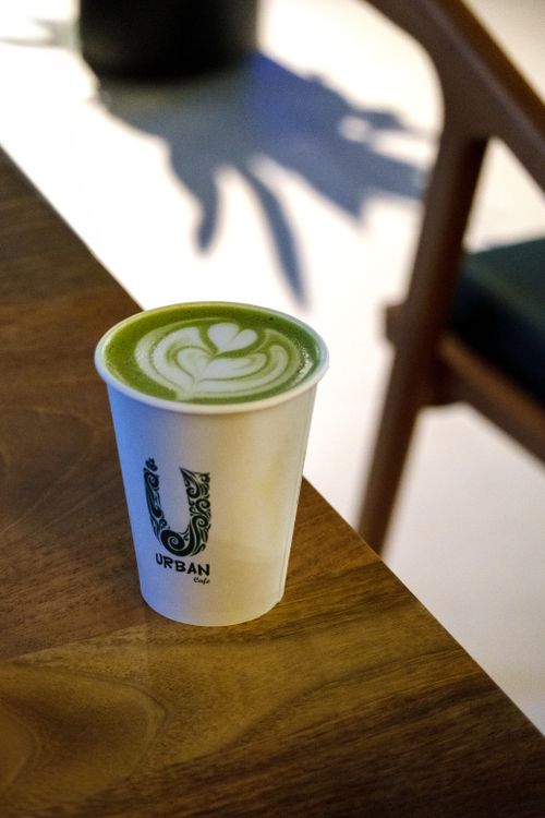 Free Matcha Latte Stock Photo