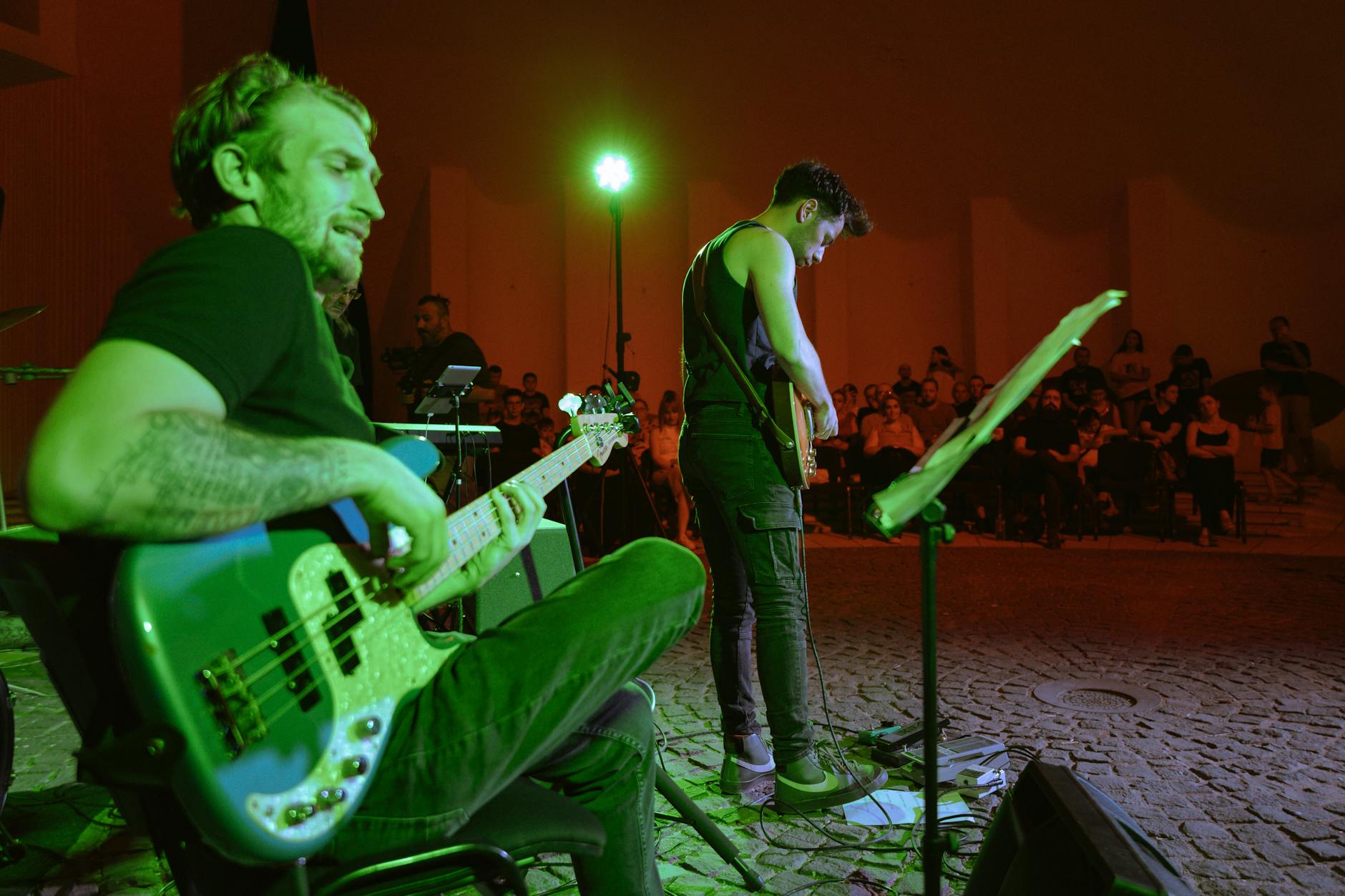 Kraftwerk im Planetarium oder Museum