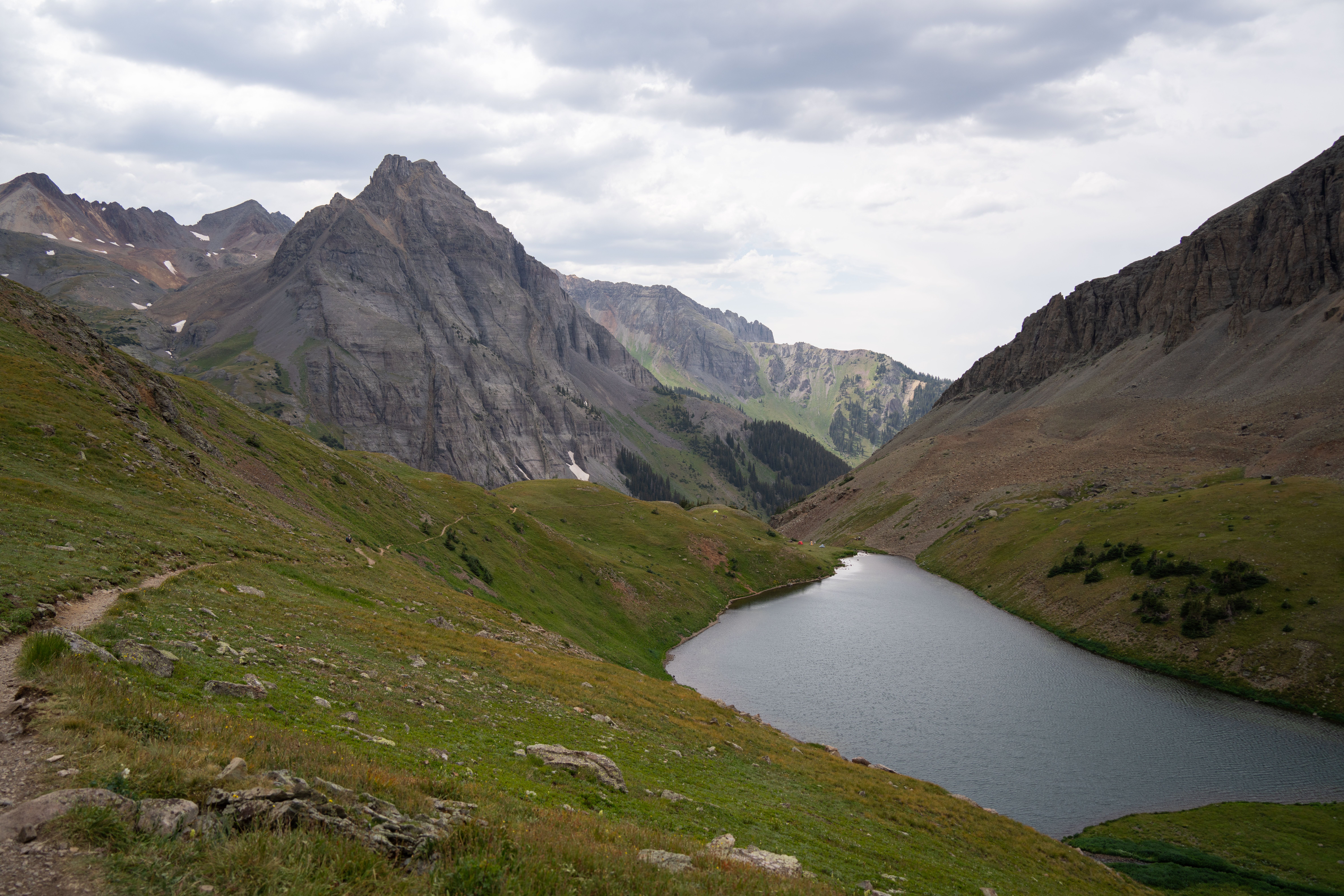 The Loch, a turnaround point on the way to Sky Pond