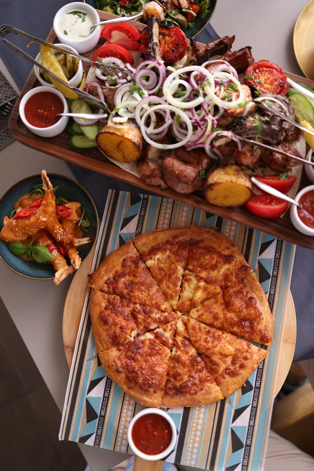 Pizza Sauce Chicken Skewers
