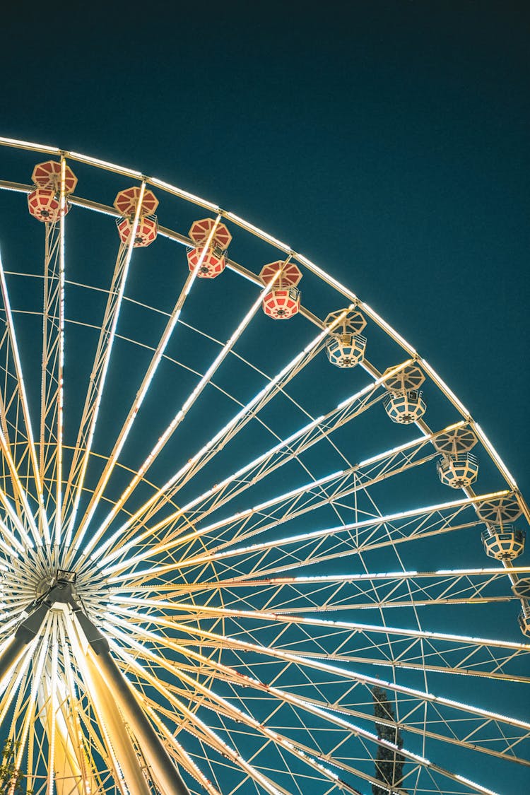 Giant Wheel Under Blue Sky