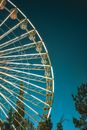 Ferris Wheel Under Blue Sky