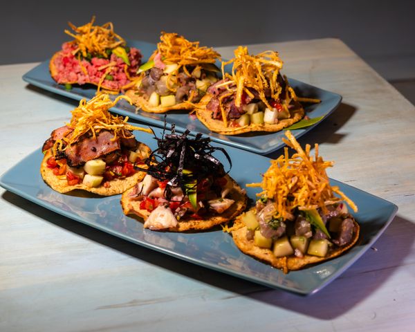 Crispy Beef Tostadas