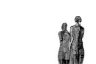 The statue of Ali Nino in Batumi