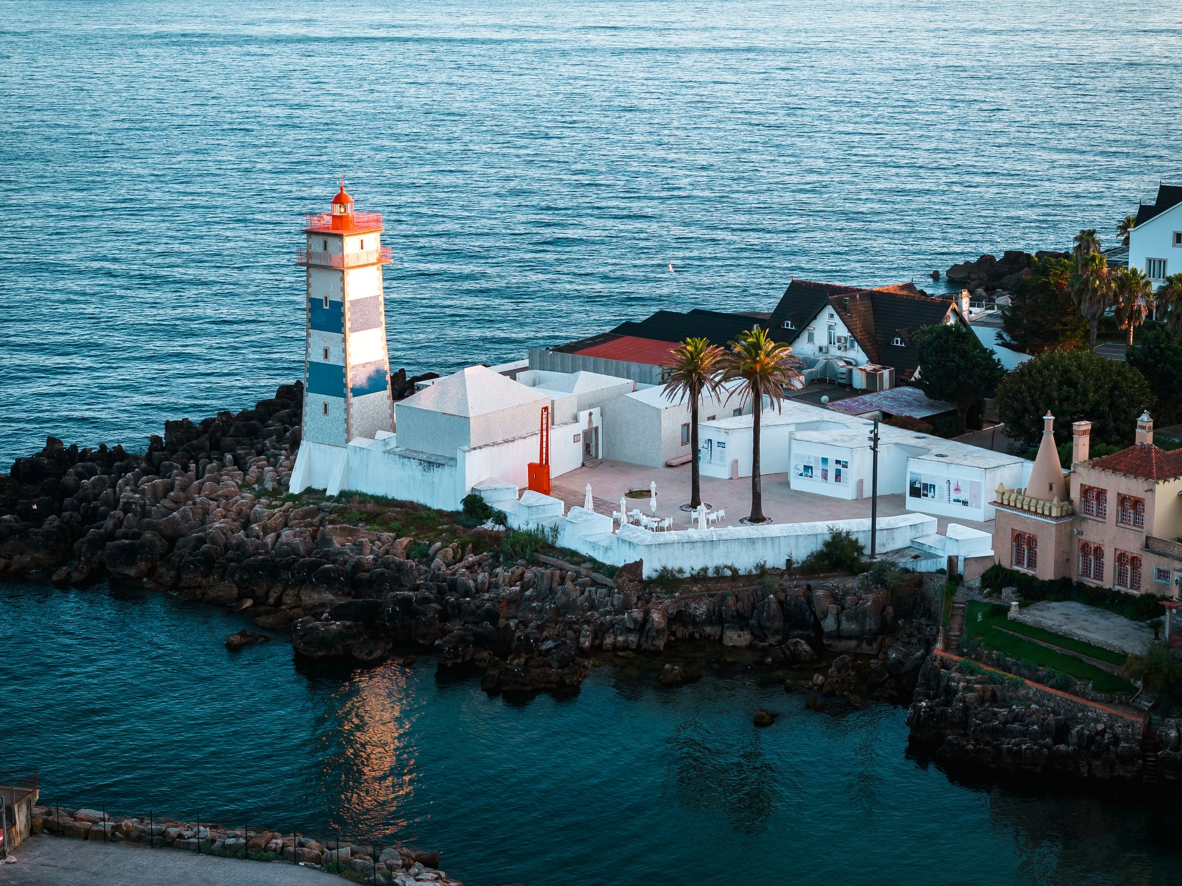 Cascais coastline aerial