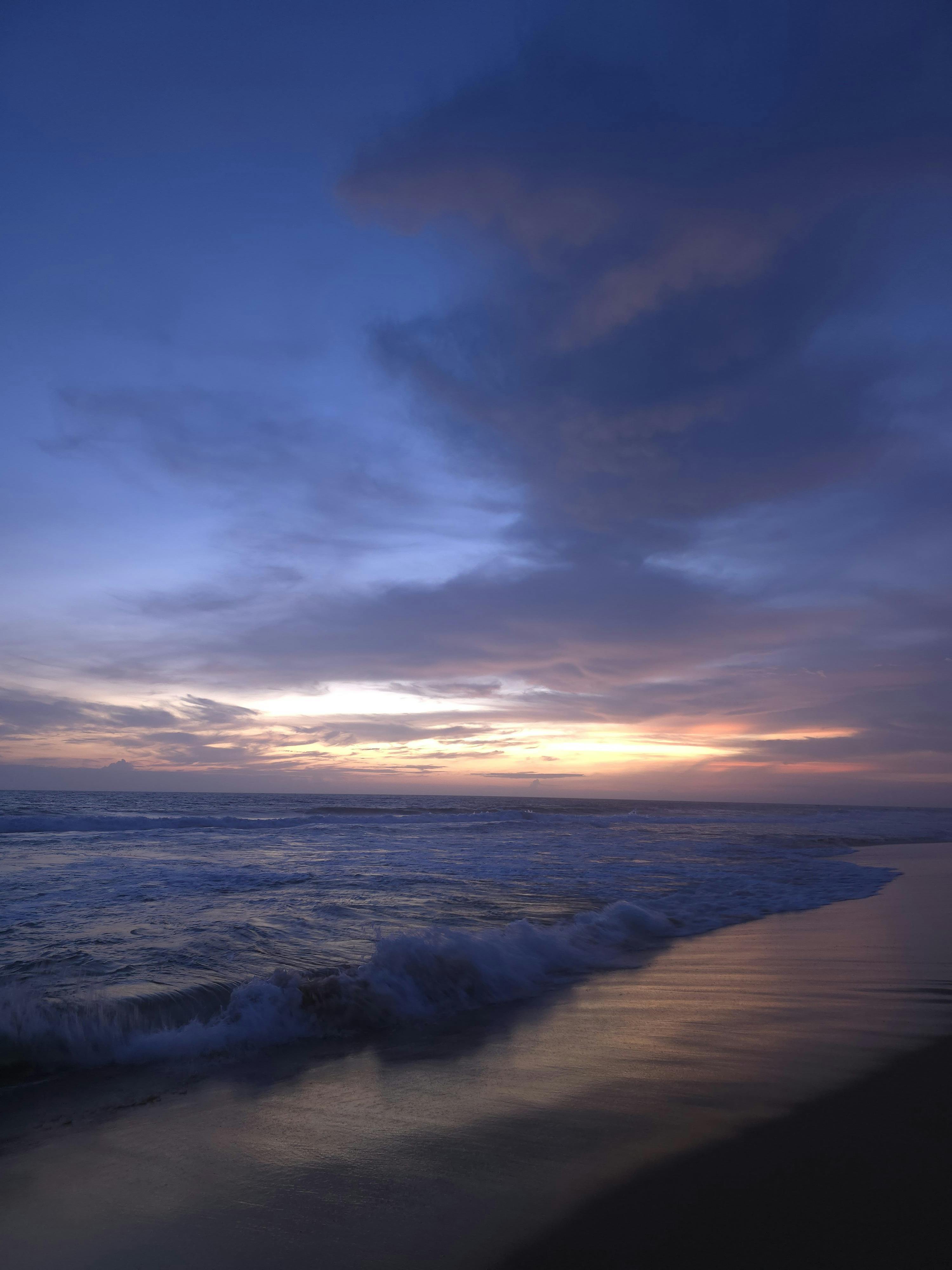 Photo of a Beach During Dusk · Free Stock Photo
