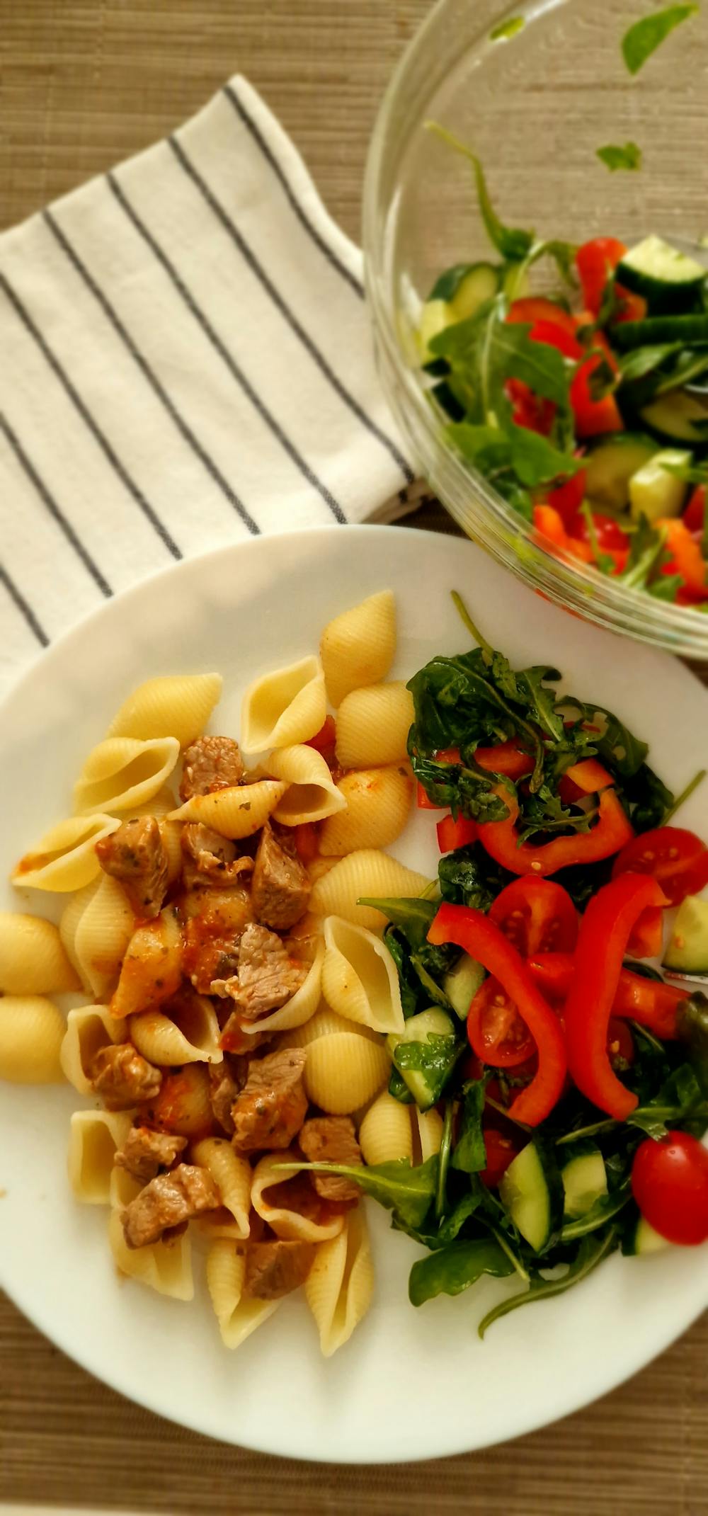 Pasta Salad with Italian Dressing