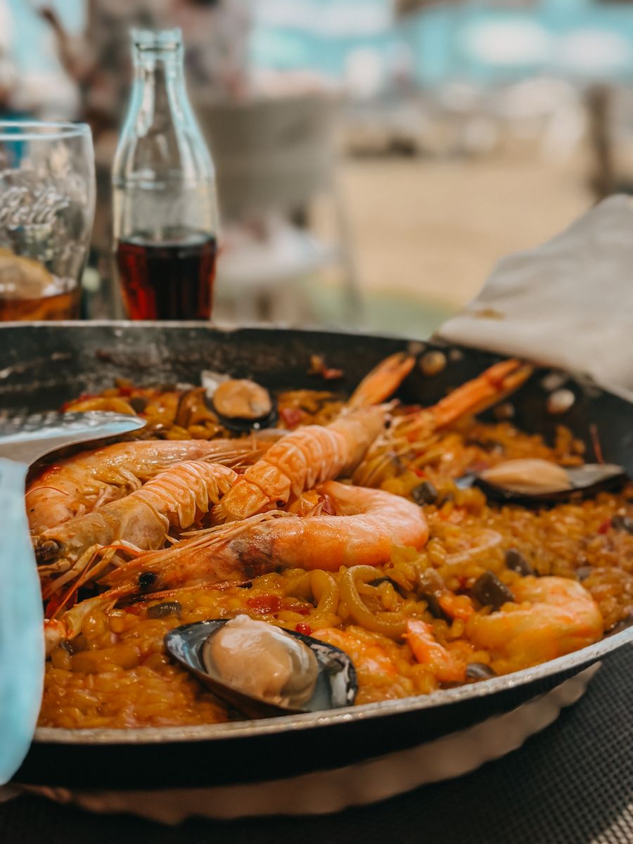 Paella de marisc tradicional - Restaurant Nurivan, Les Corts Barcelona