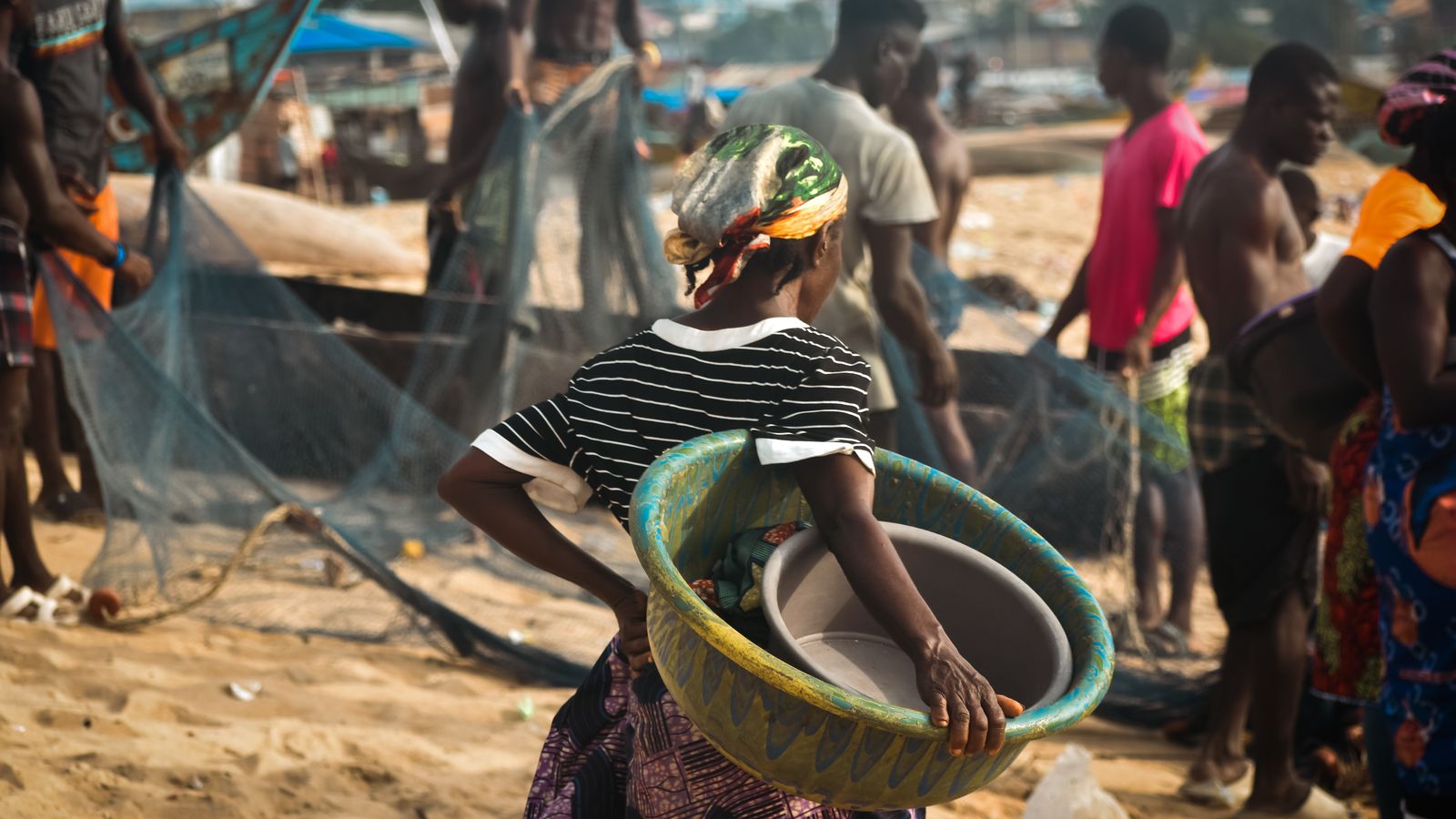 Old lady, Liberia