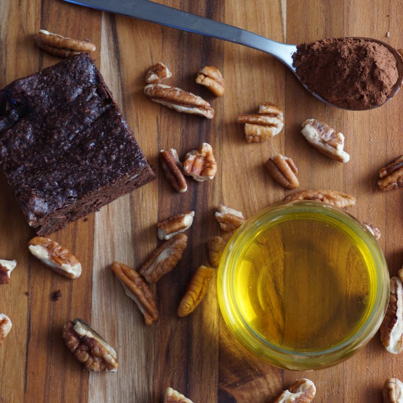 Date Molasses Brownies