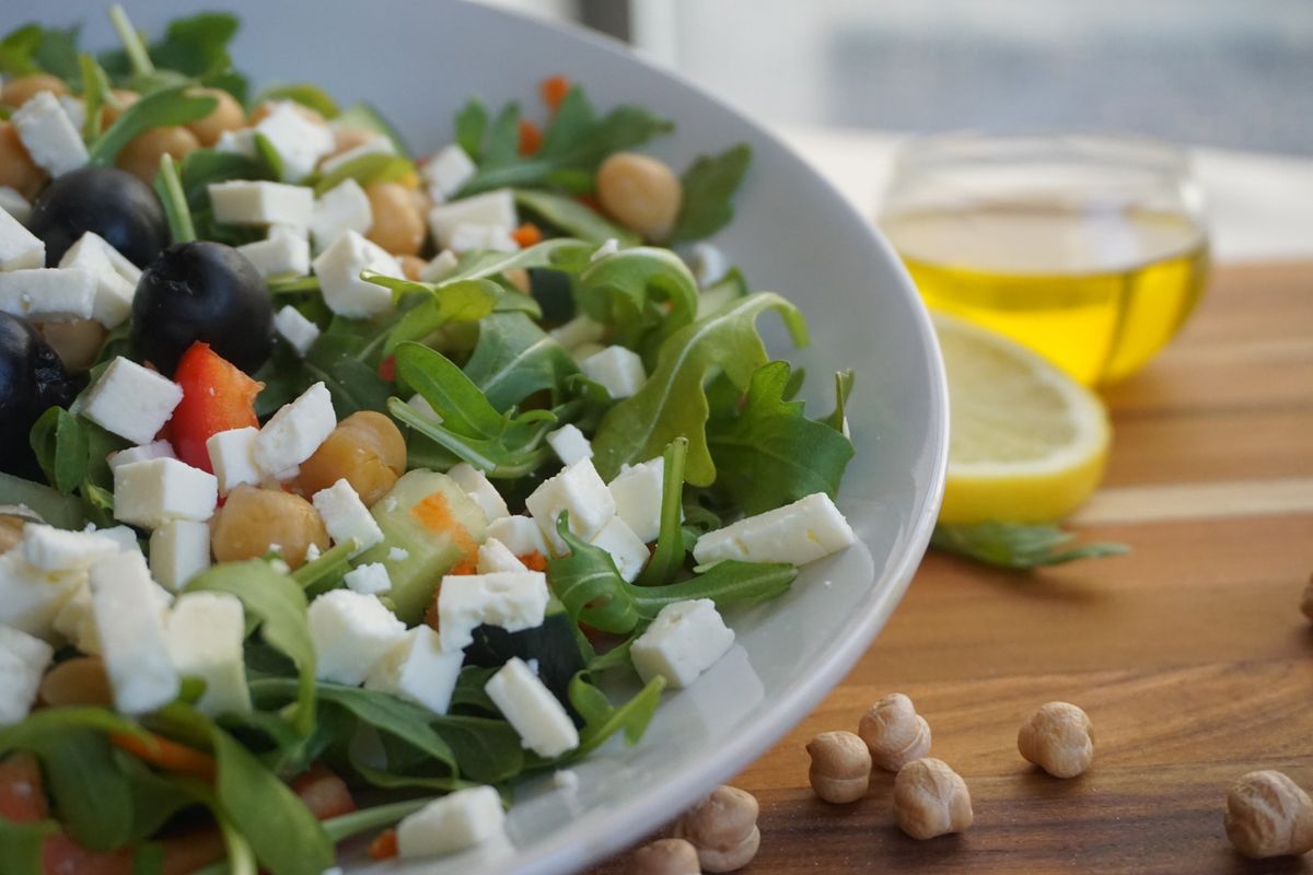 Rocket, Pear and Parmesan Salad