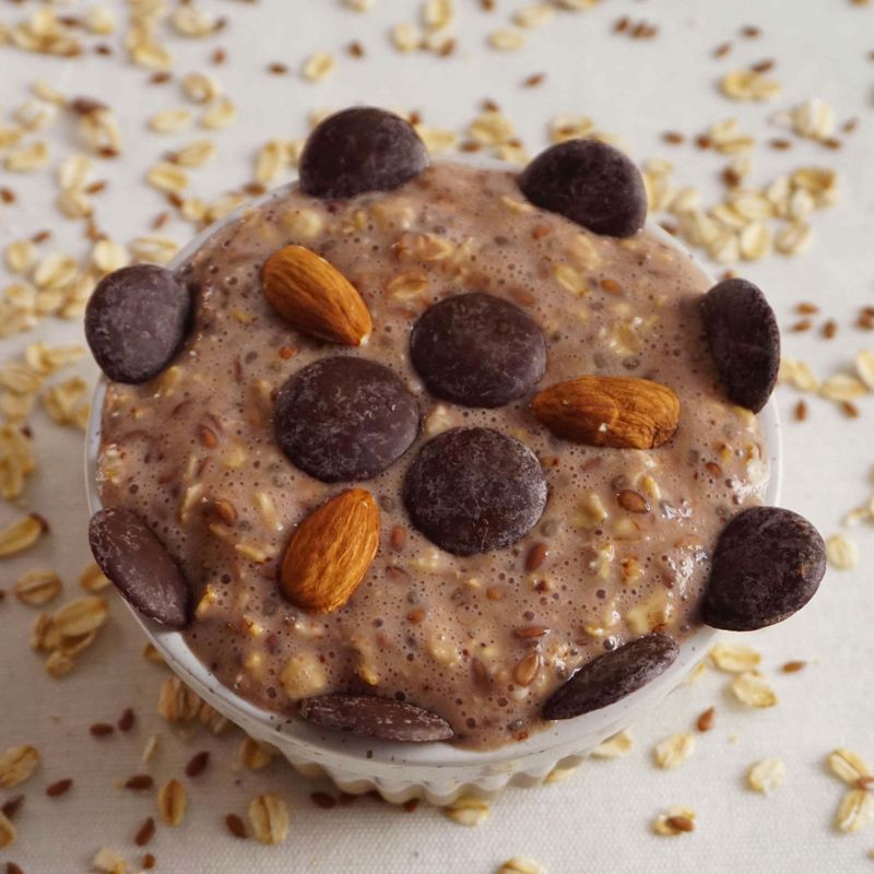Creamy Overnight Oats with Yogurt
