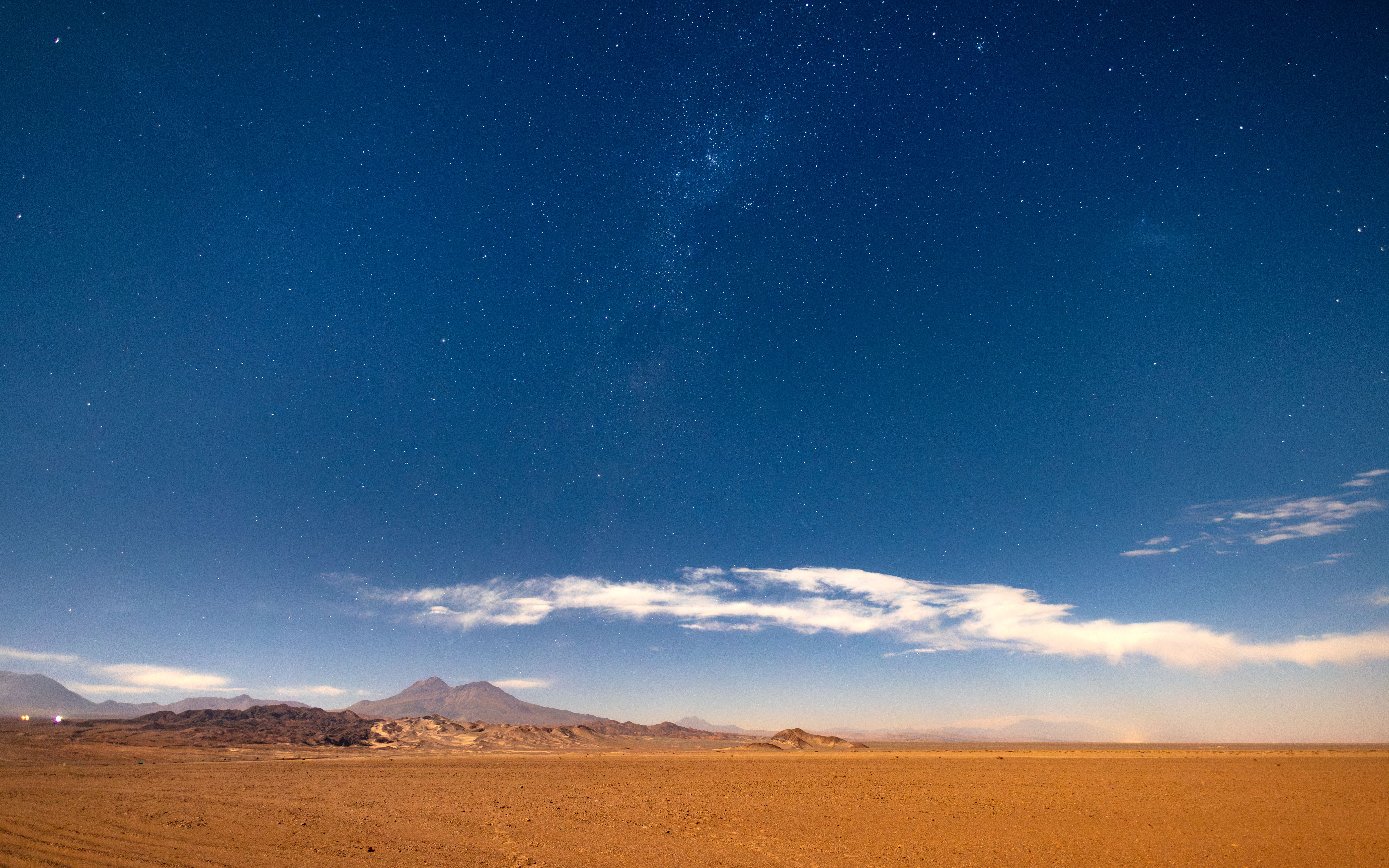 Stunning starry sky above Atacama Desert highlighting vast landscape and night sky elegance. Stunning starry sky above Atacama Desert highlighting vast landscape and night sky elegance.