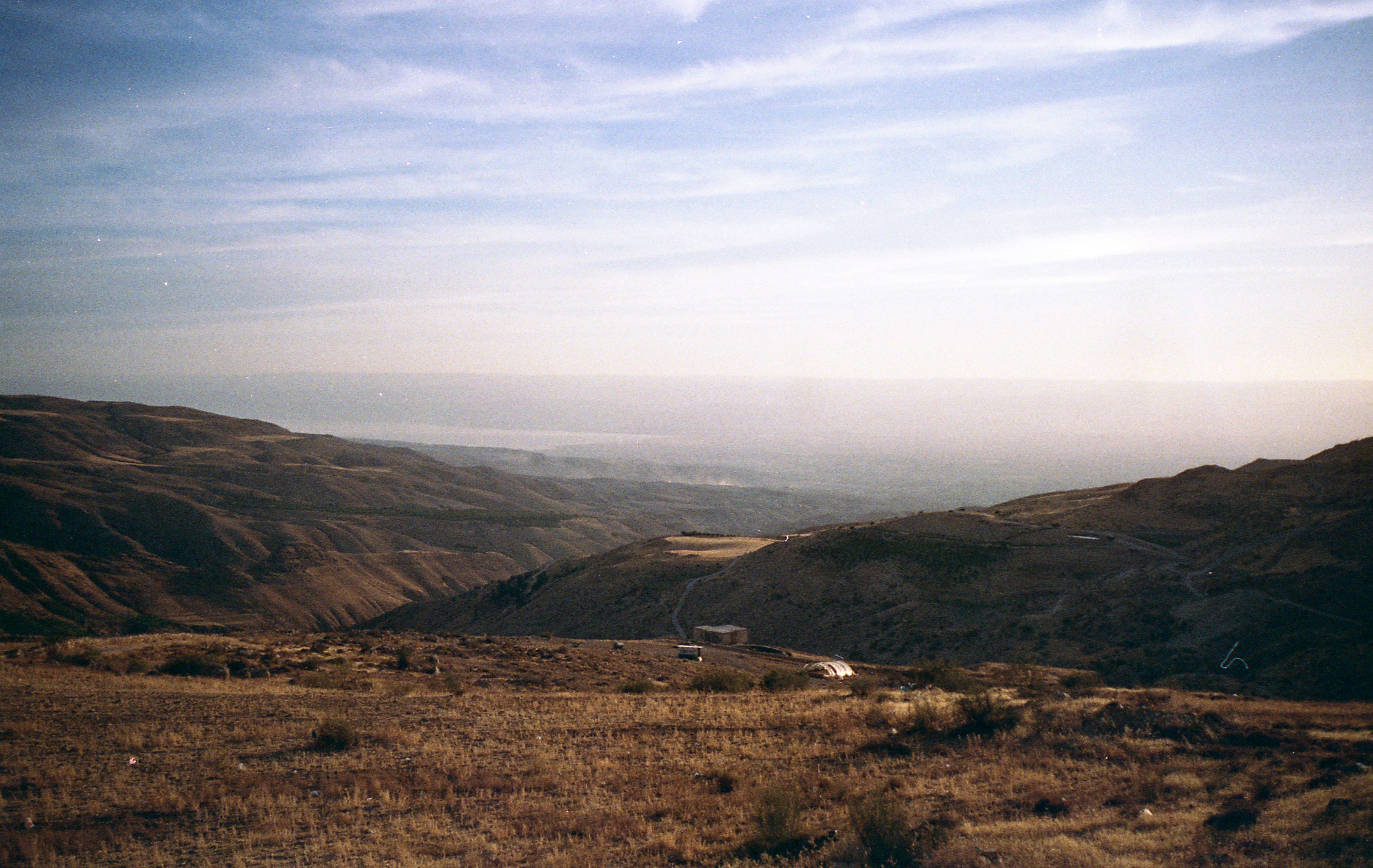 Panorama doliny Jordanu