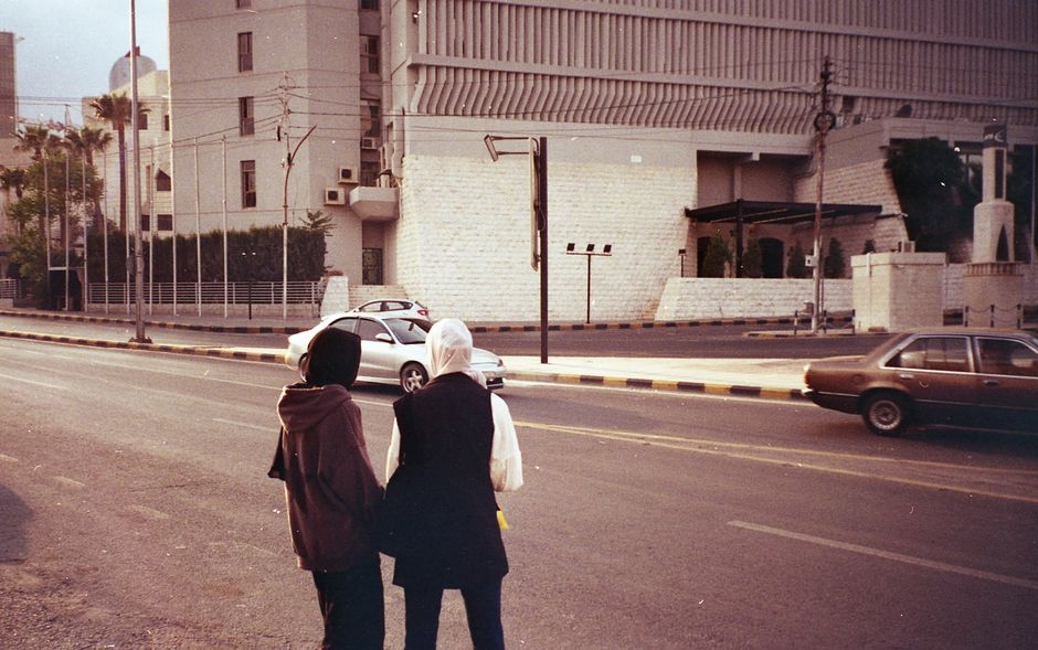 Emergency services vehicle in Amman, Jordan, symbolizing quick response