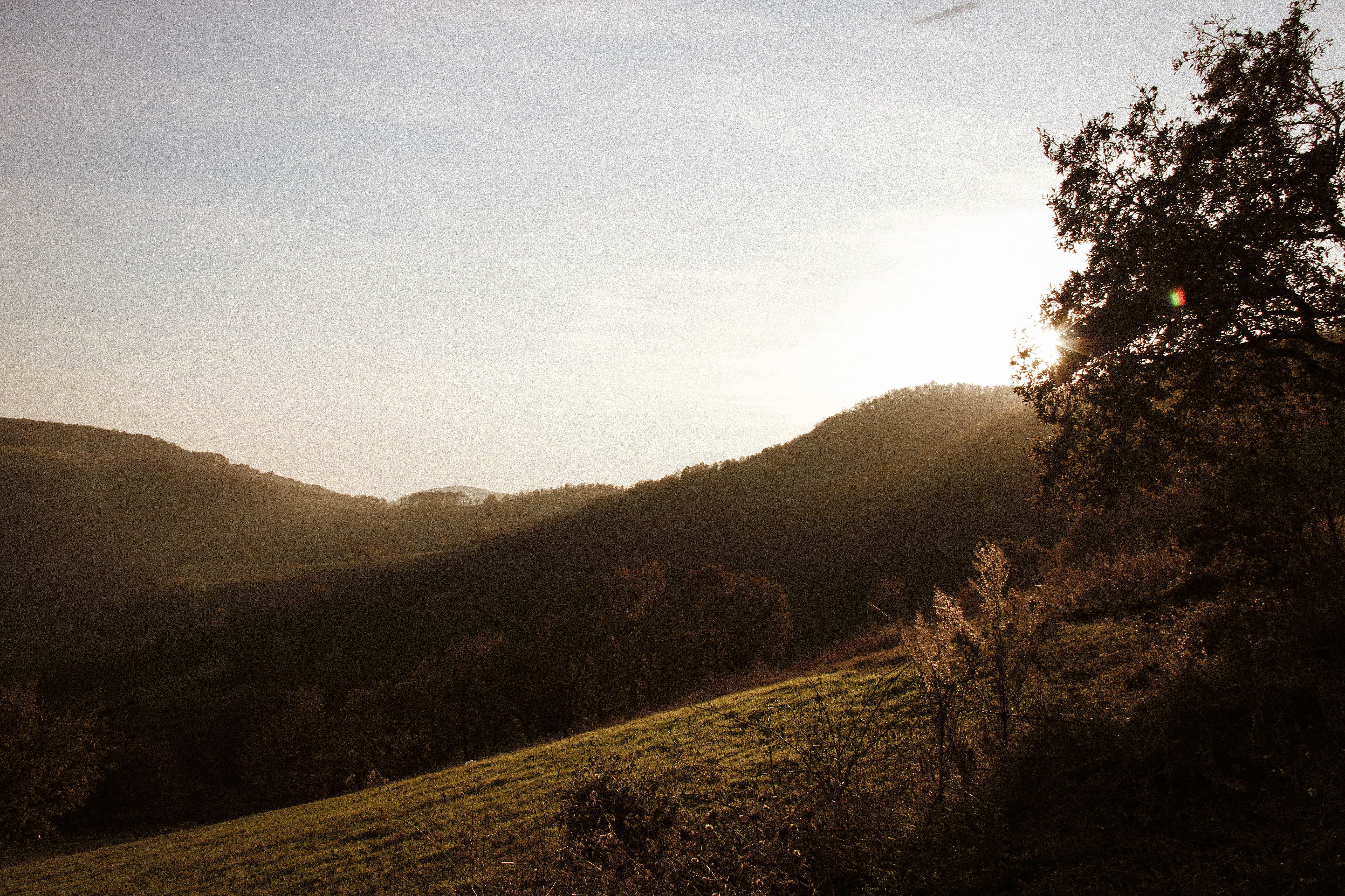 Paesaggio calabrese al tramonto, fonte della nostra ispirazione