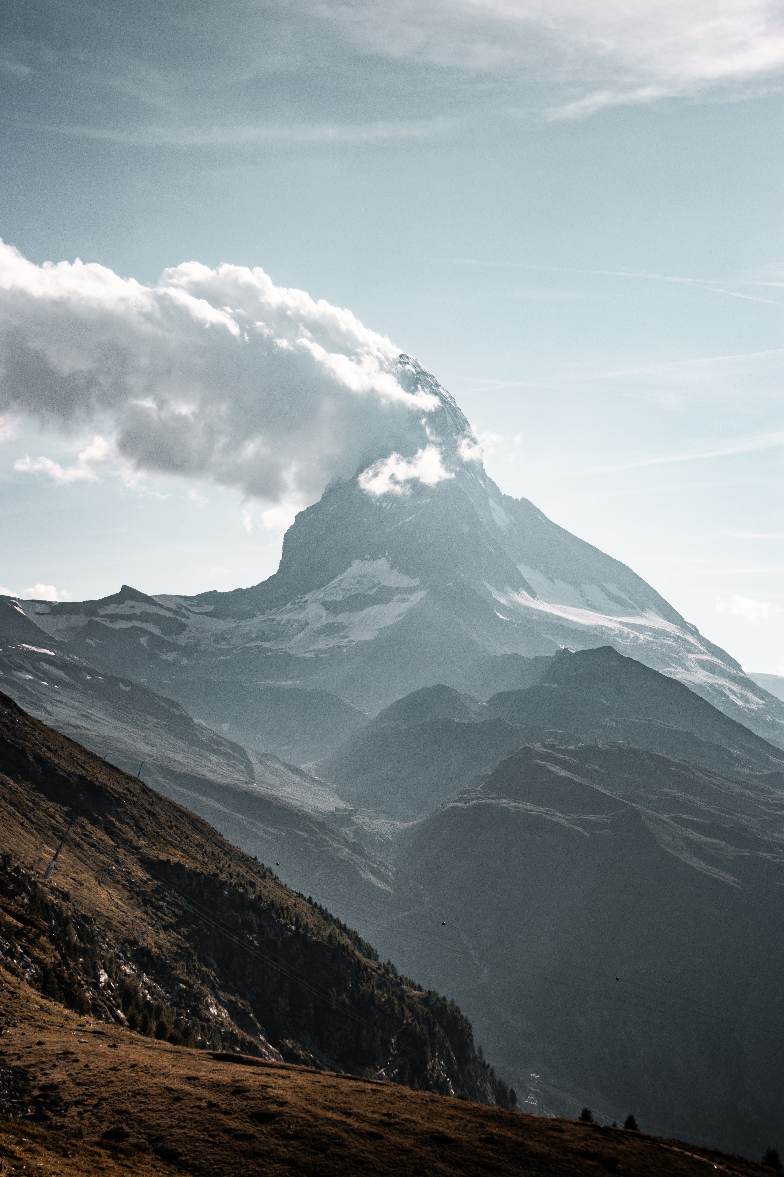 Majestic Matterhorn mountain