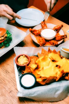 Cheese, American, Restaurant