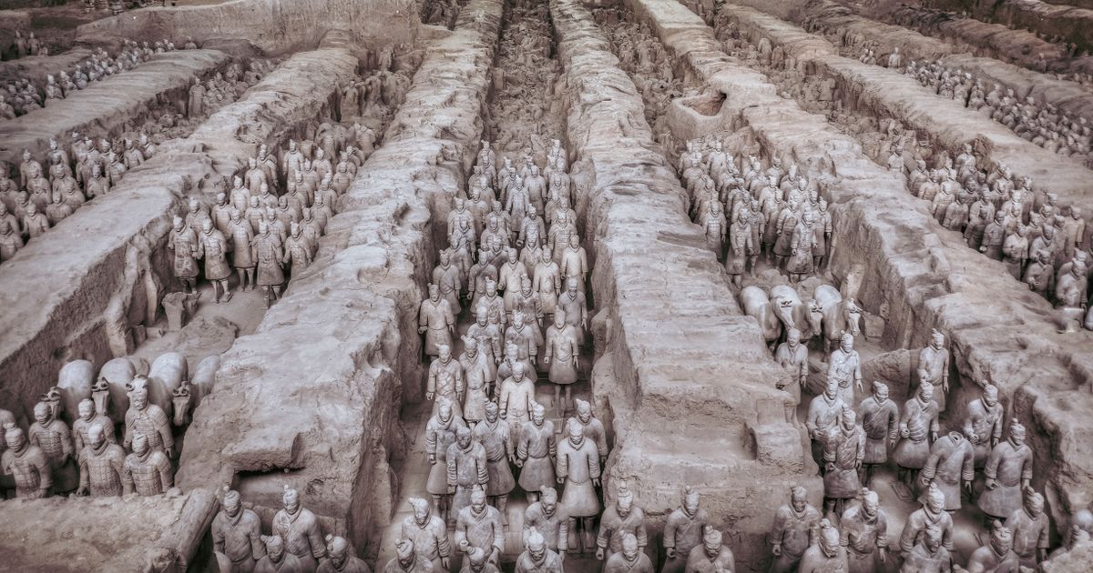 兵馬俑のイメージ