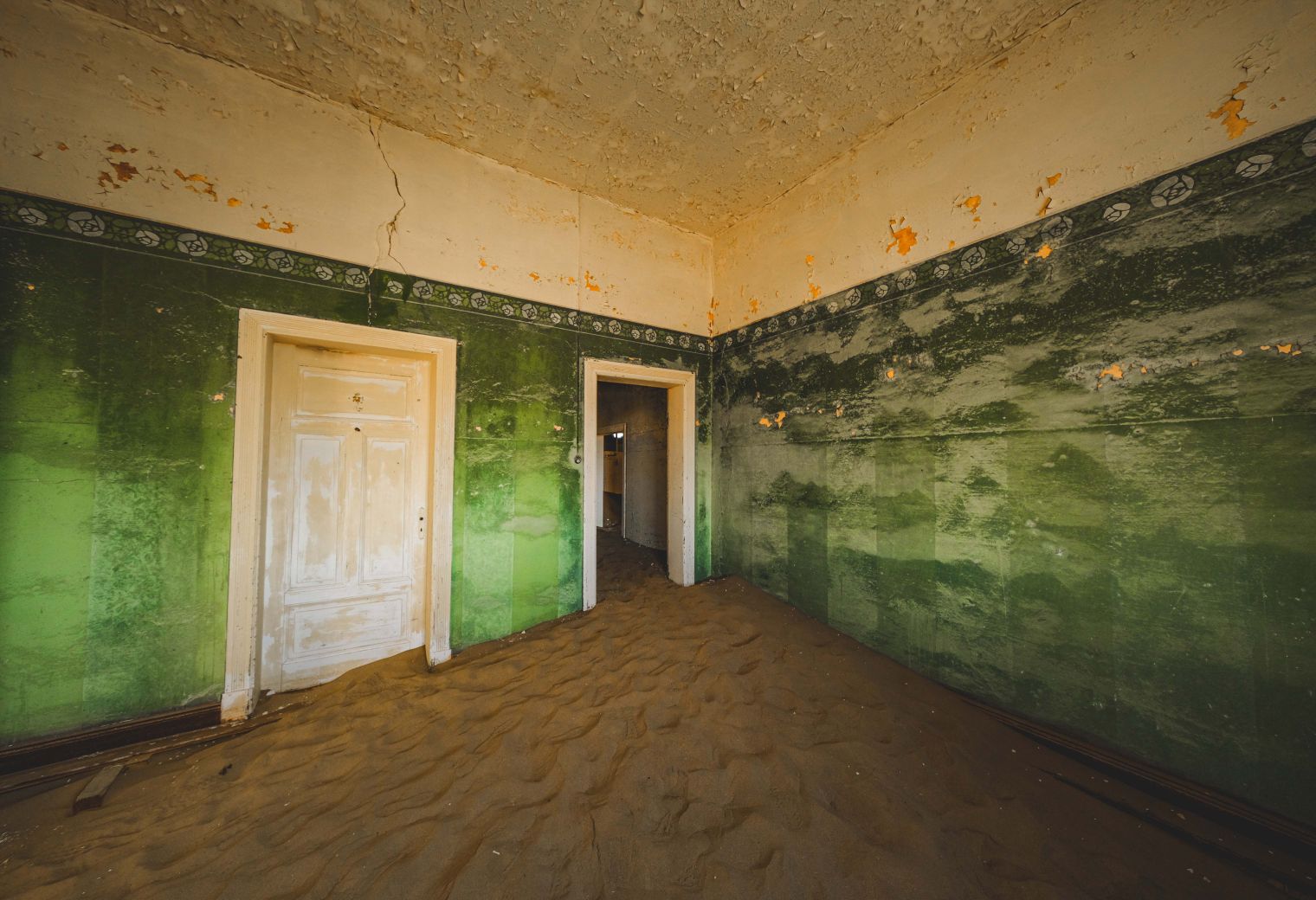 House Painting in Paddington — careful masking before painting begins