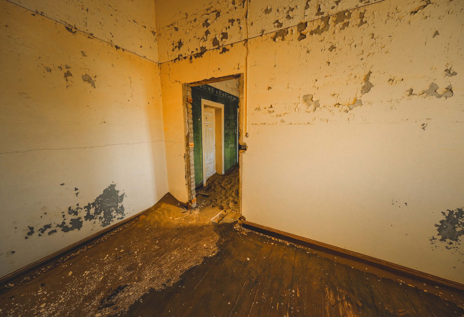 Plastering and Skimming in Highgate — clean edges cut in around trim and sockets