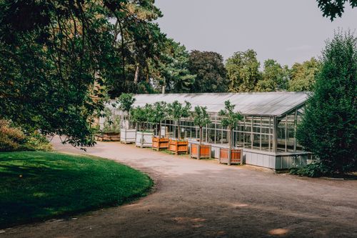 Free Serre - Jardin des plantes de Rouen Stock Photo