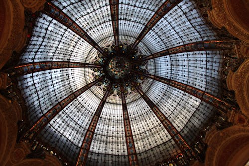 Ilmainen kuvapankkikuva tunnisteilla arkkitehtuuri, galeries lafayette, Galleria