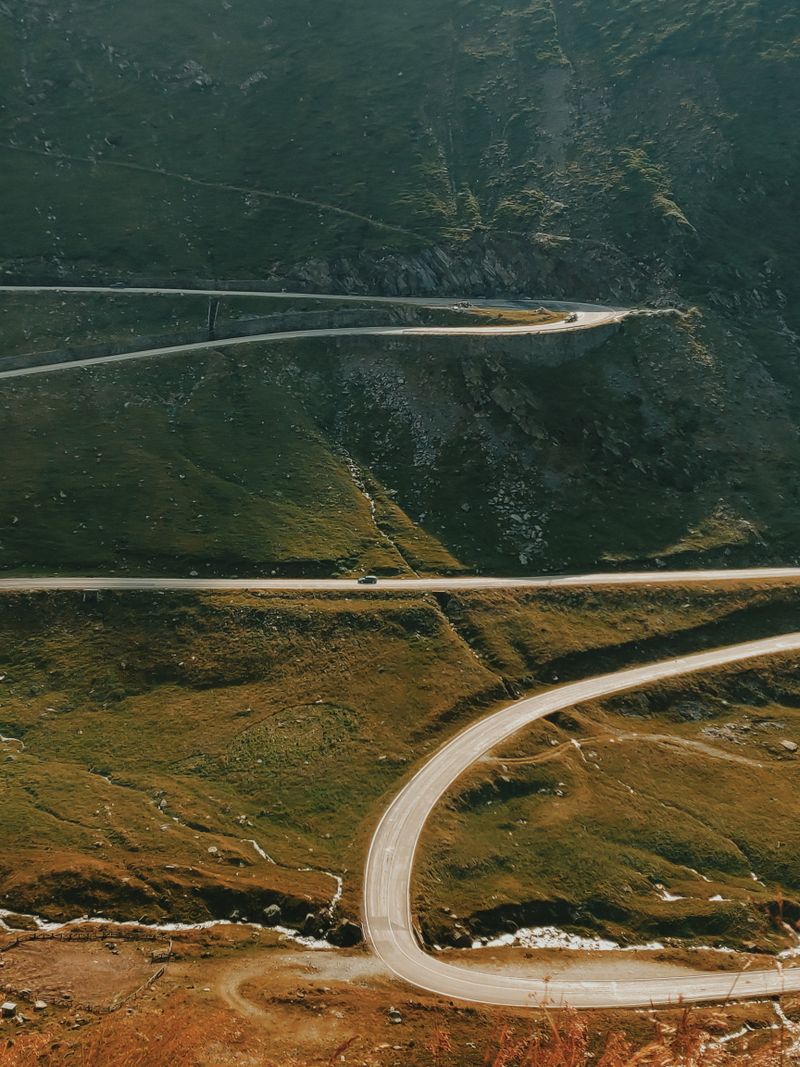 A long road through open country
