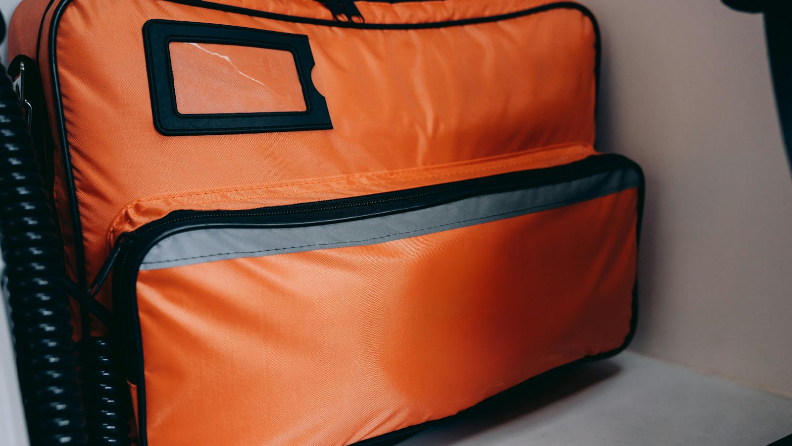 Complete 72-hour winter emergency kit organized by category with clear labeling and winter-specific gear