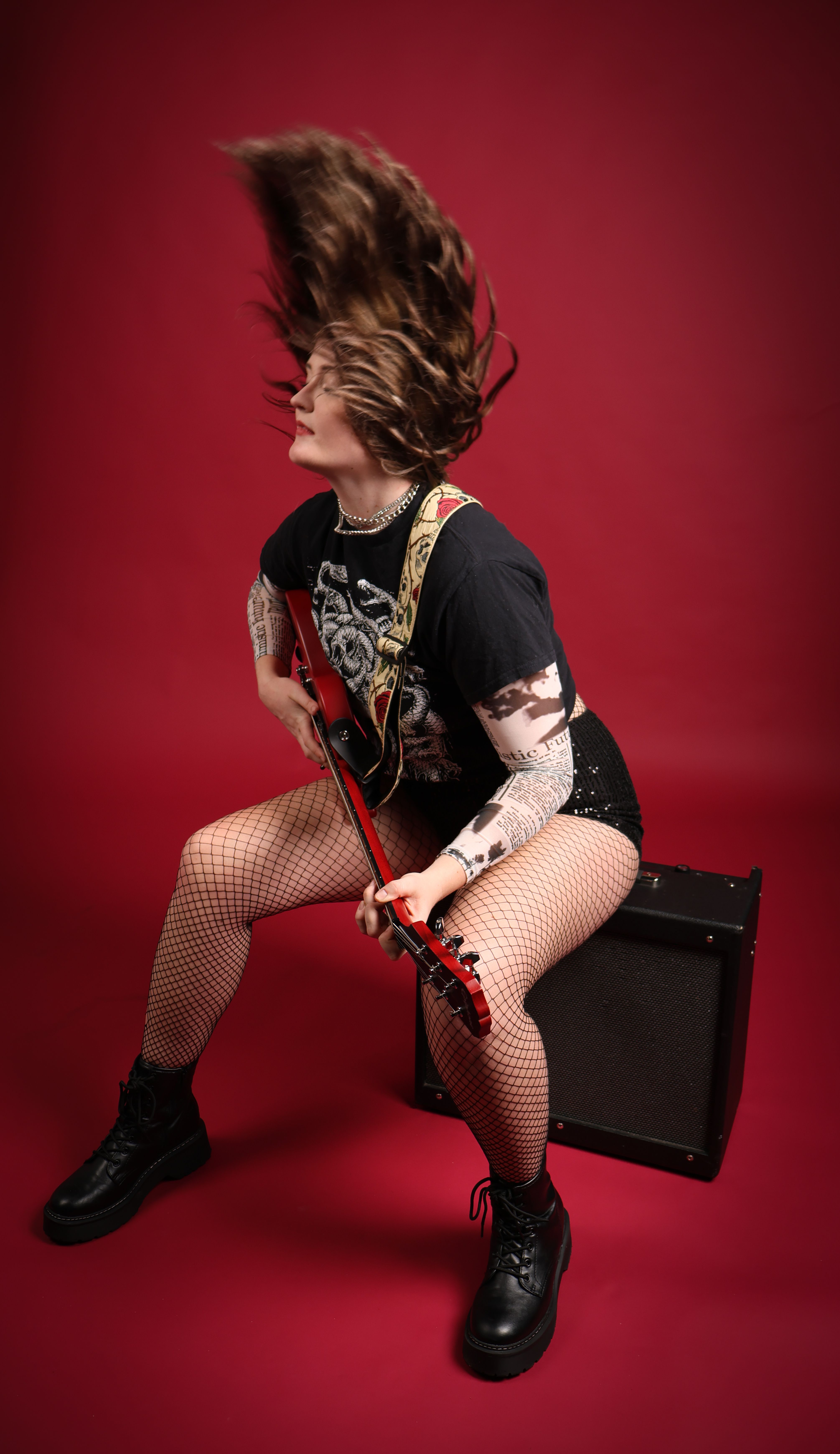 Ruby Red Rocker · Free Stock Photo